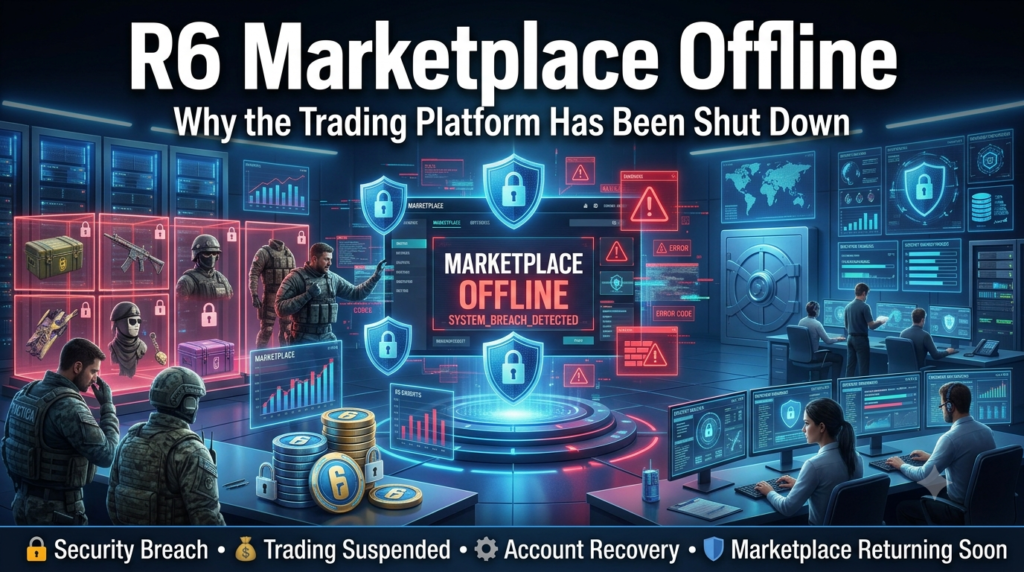 Why Is the R6 Marketplace Down