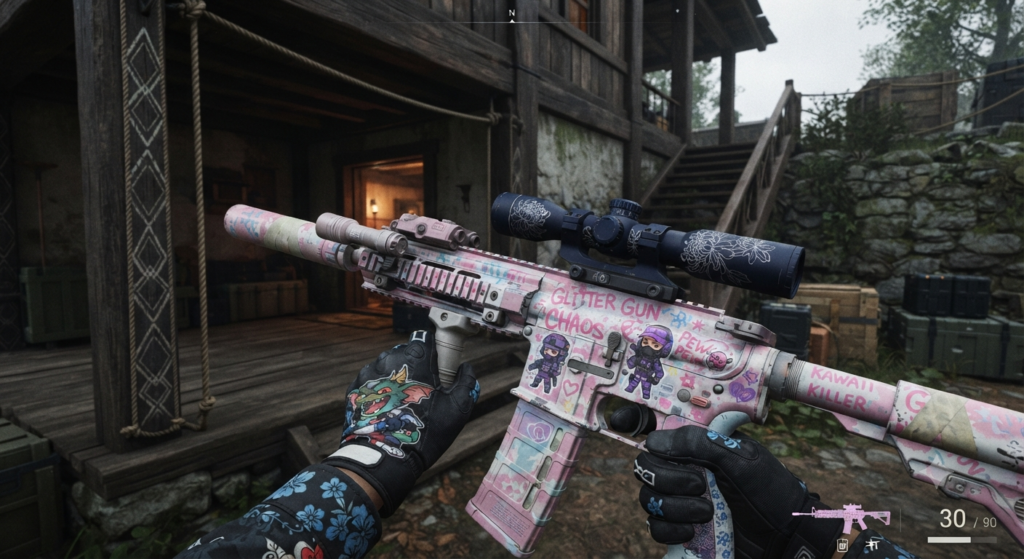 Dine and Dash Attachment Skin R6